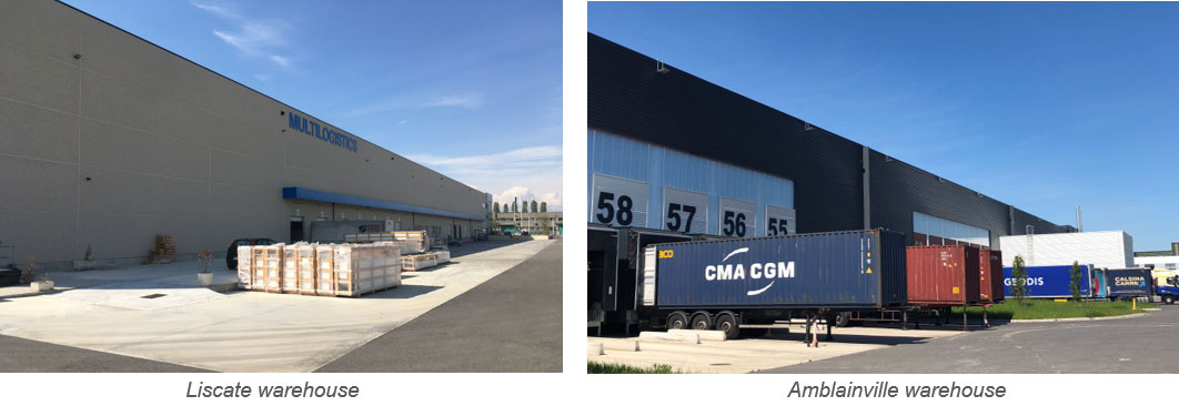 Liscate & Amblainville warehouse