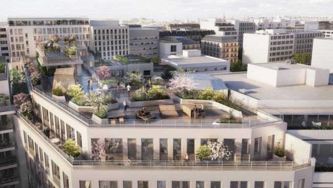 Building Charles de Gaulle in Neuilly sur Seine